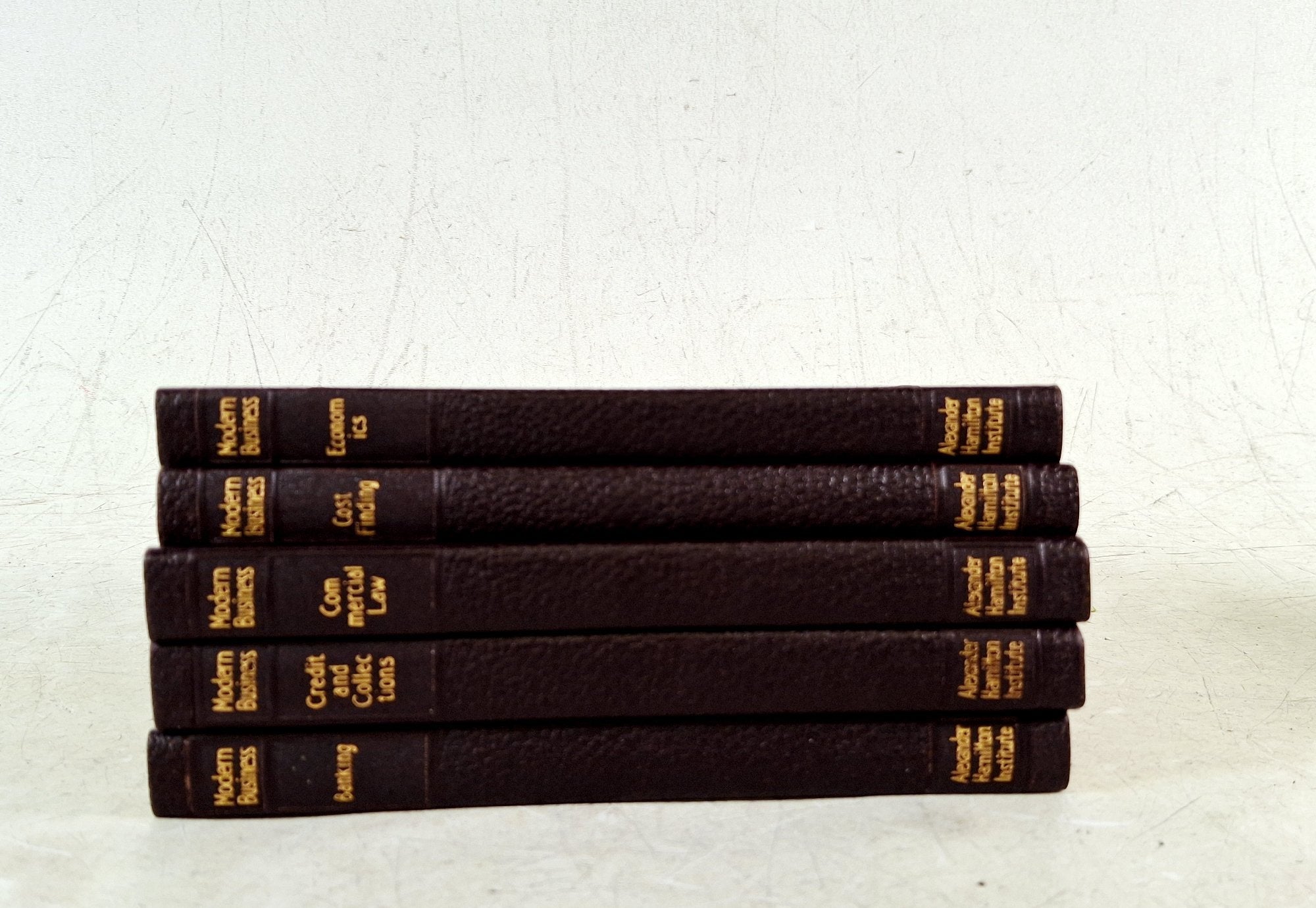Modern Business 22 Volume Textbook Set Alexander Hamilton Institute