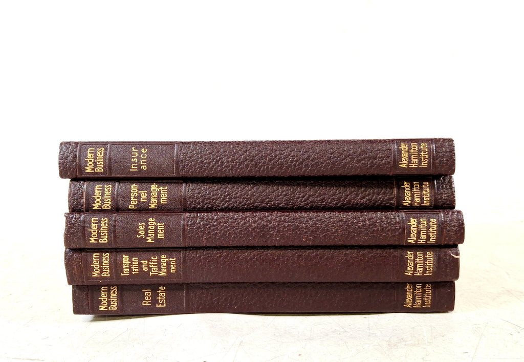 Modern Business 22 Volume Textbook Set Alexander Hamilton Institute