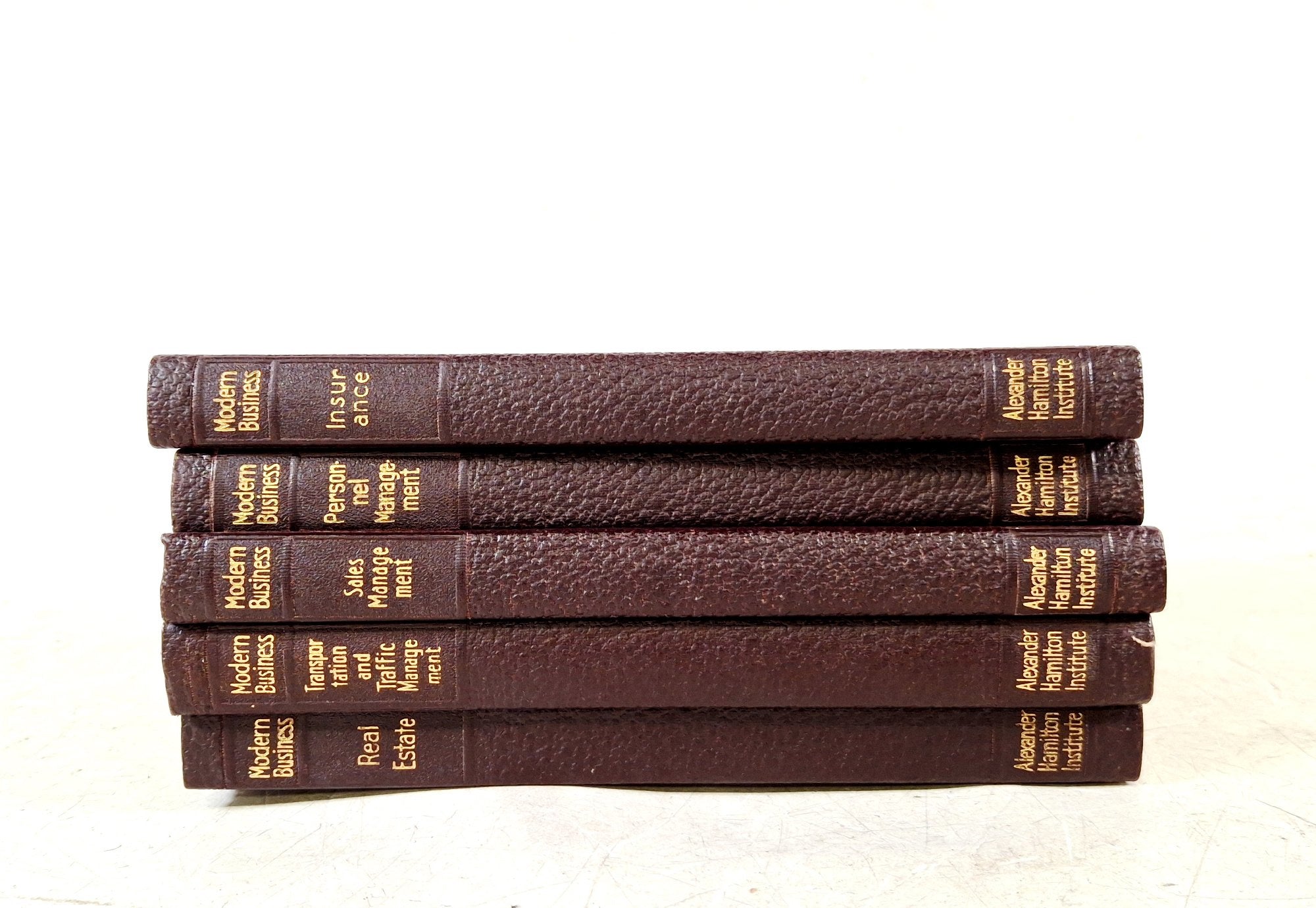Modern Business 22 Volume Textbook Set Alexander Hamilton Institute