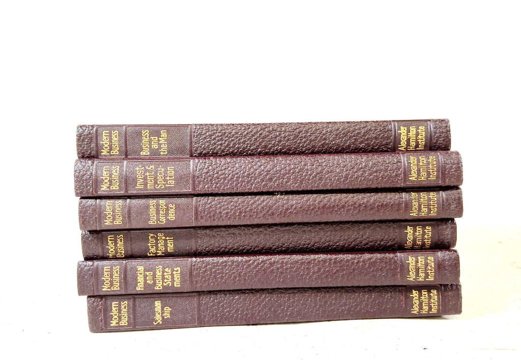 Modern Business 22 Volume Textbook Set Alexander Hamilton Institute
