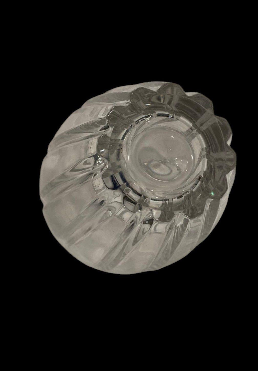 Mikasa Reflections Art Deco Crystal Vase