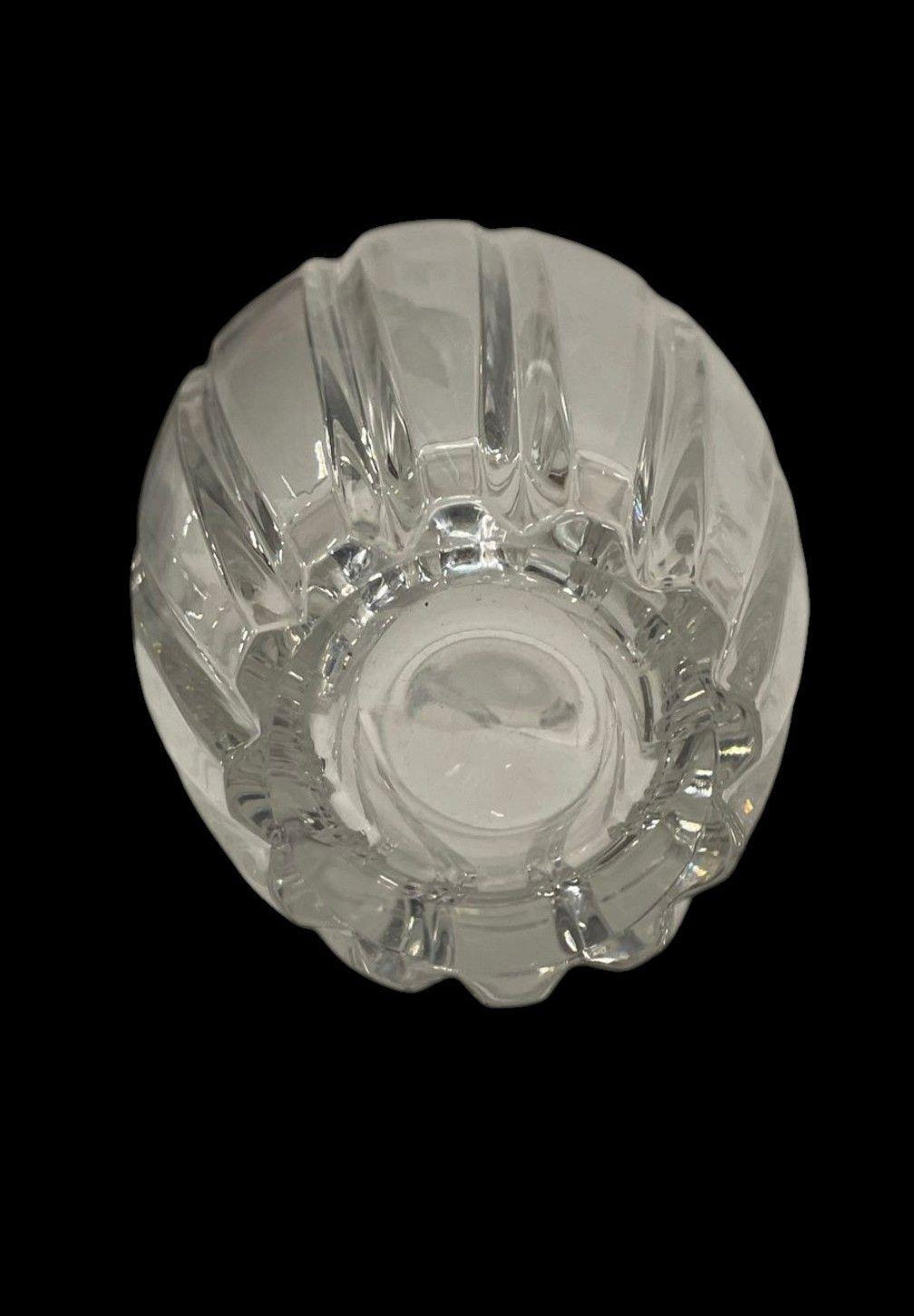 Mikasa Reflections Art Deco Crystal Vase