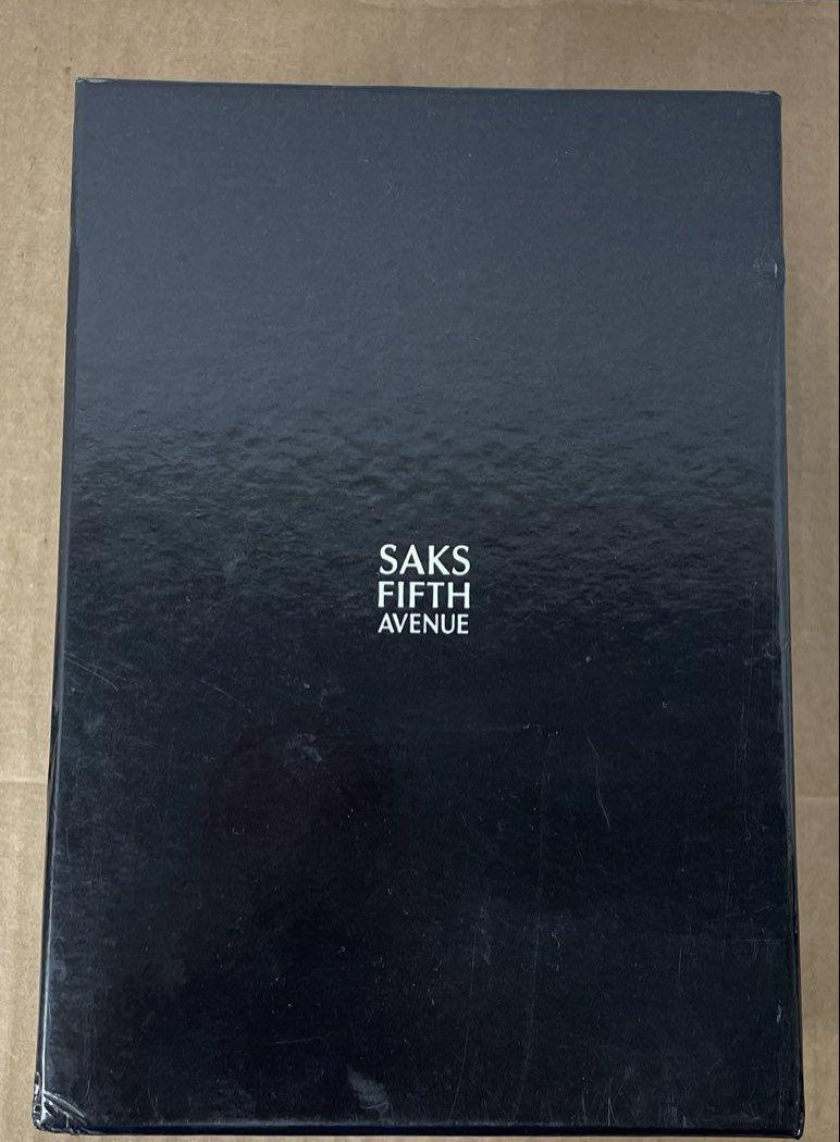 Saks Fifth Avenue Pearl Base Champagne Flutes Set of 2