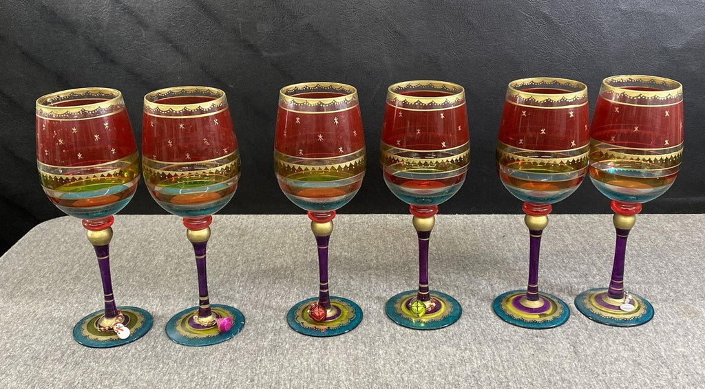 Pier 1 Drinking Glasses Set of 6