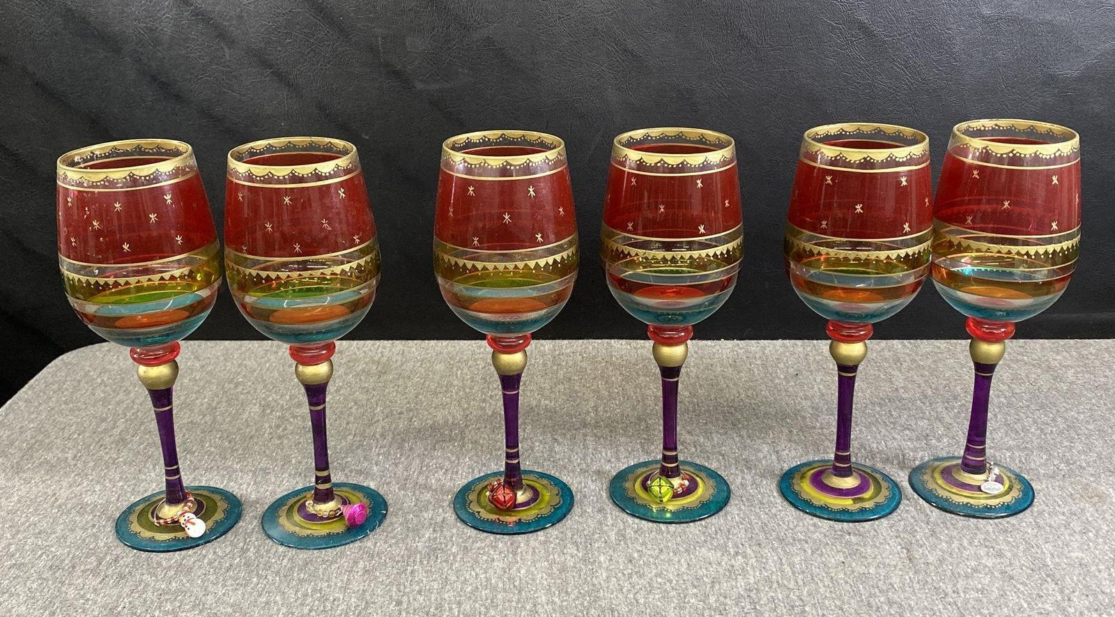 Pier 1 Drinking Glasses Set of 6