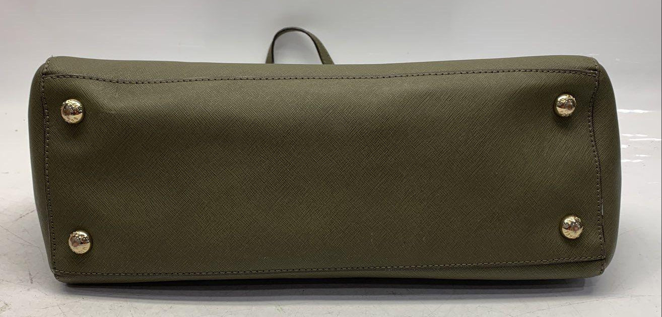 MICHAEL Michael Kors Olive Saffiano Leather Travel Tote