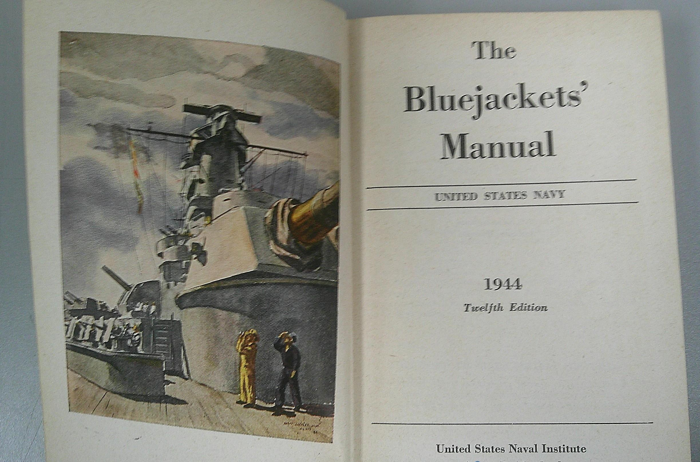 The Bluejackets' Manual 1944 Twelfth Edition