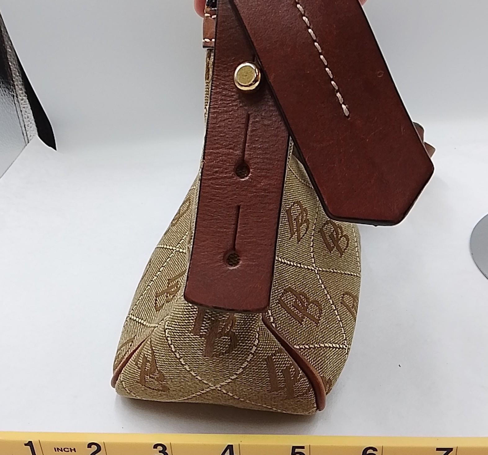 Dooney & Bourke Signature Jacquard Hobo Shoulder Bag