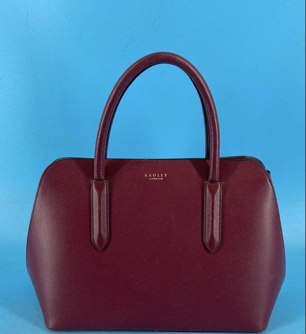 Radley London Burgundy Leather Satchel
