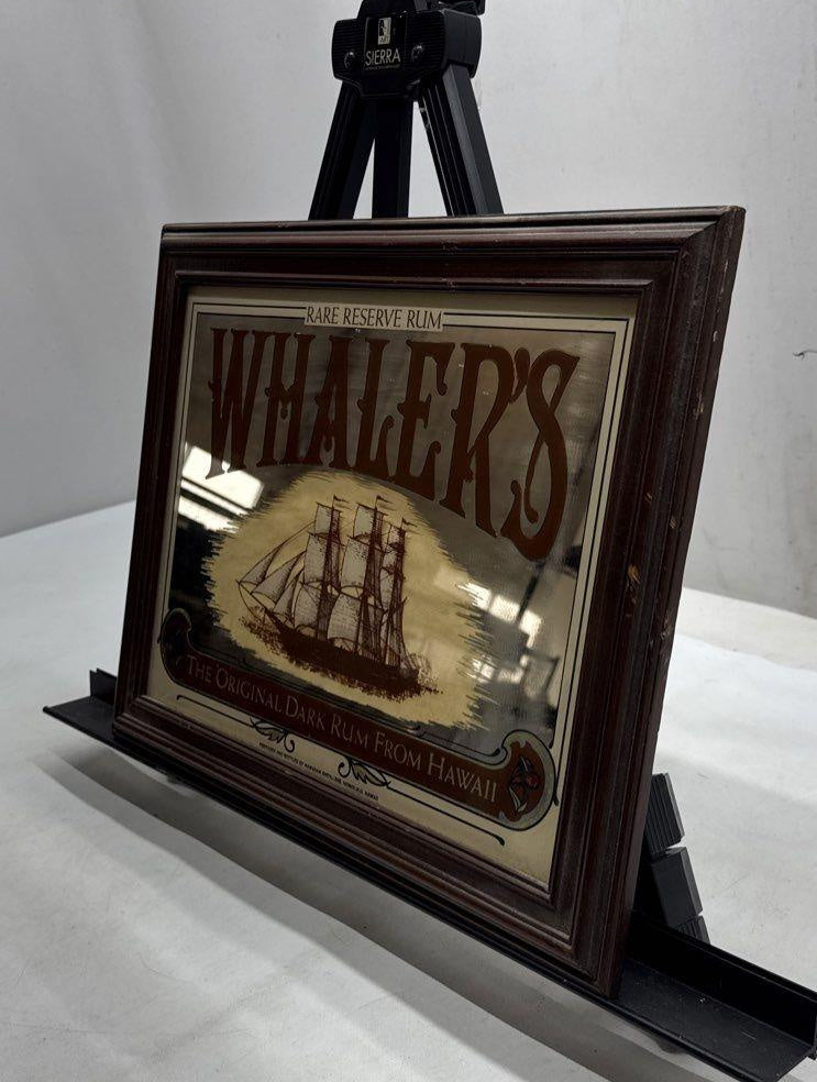 Rare Reserve Rum Whalers The Original Dark Rum From Hawaii Framed Art Print