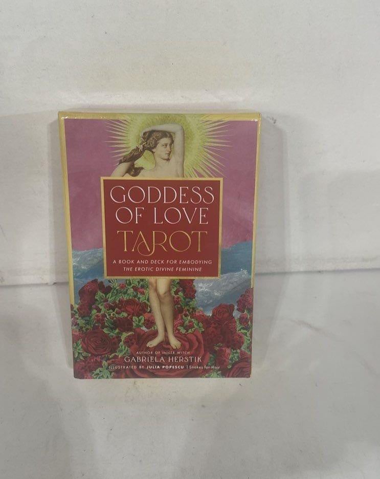 Goddess of Love Tarot Book and Deck Set by Gabriela Herstik