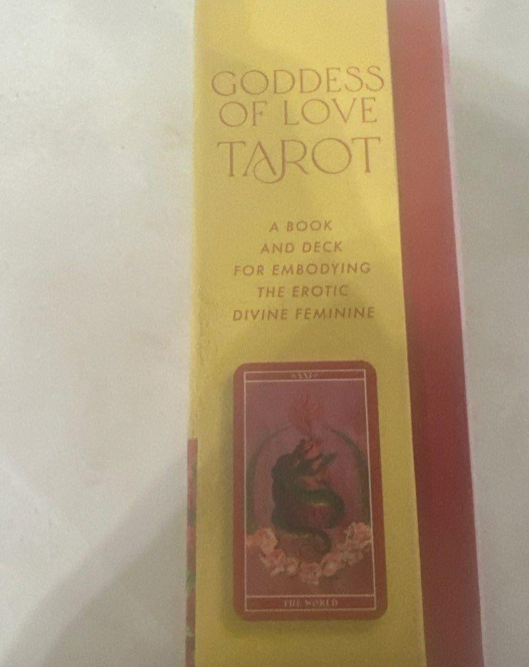 Goddess of Love Tarot Book and Deck Set by Gabriela Herstik