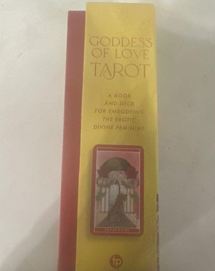 Goddess of Love Tarot Book and Deck Set by Gabriela Herstik