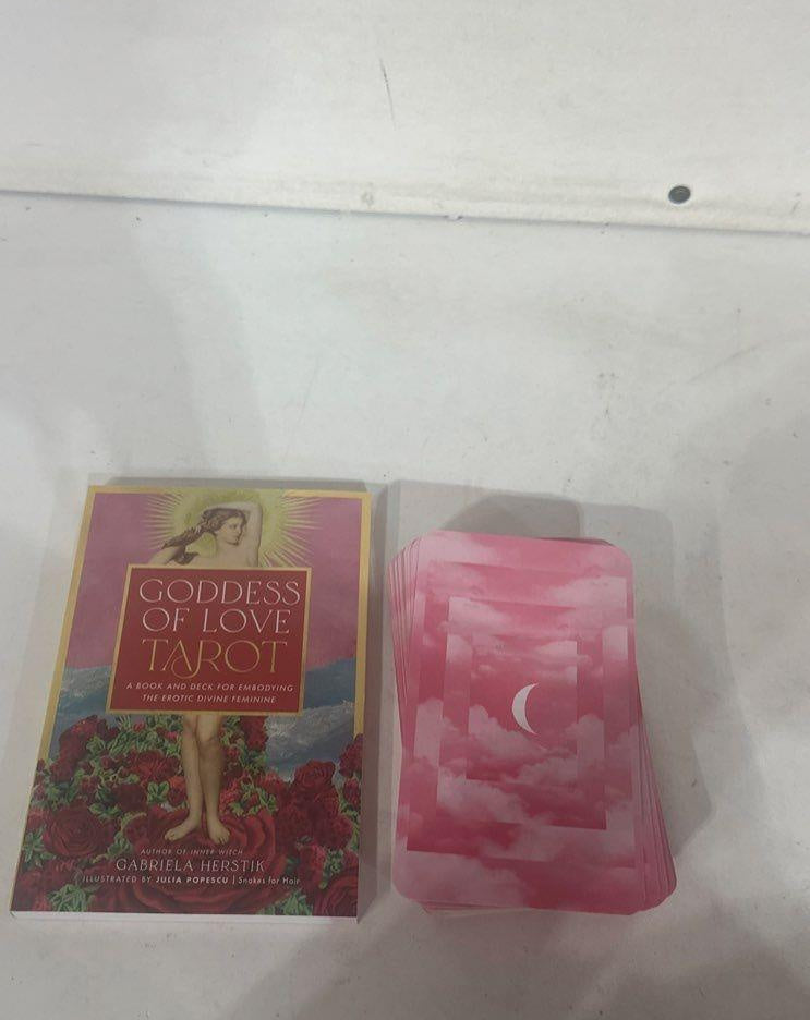 Goddess of Love Tarot Book and Deck Set by Gabriela Herstik