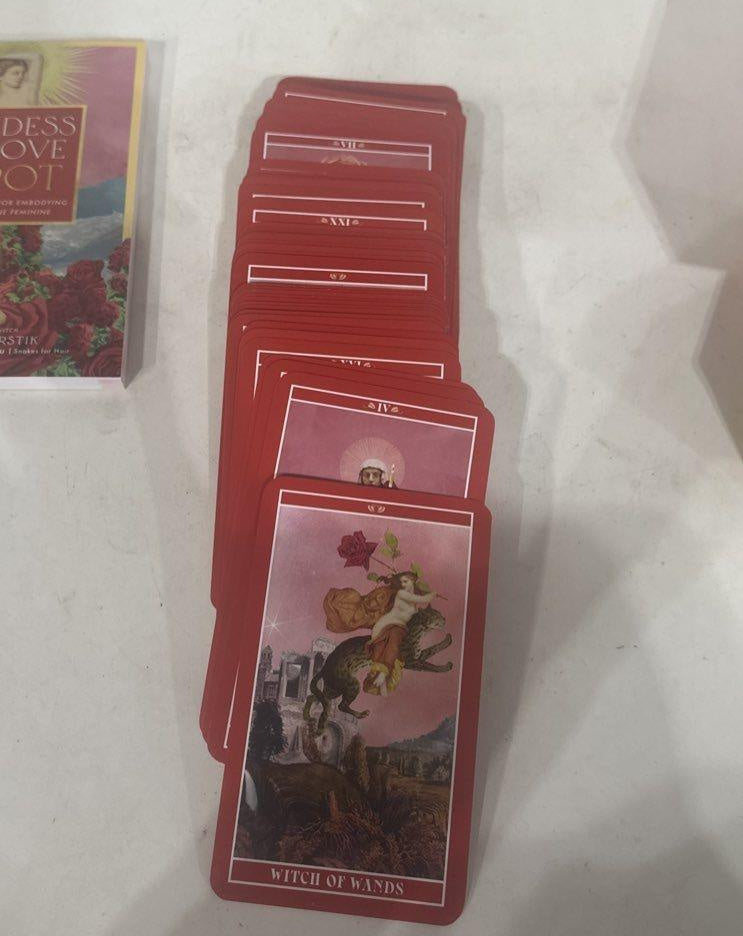 Goddess of Love Tarot Book and Deck Set by Gabriela Herstik