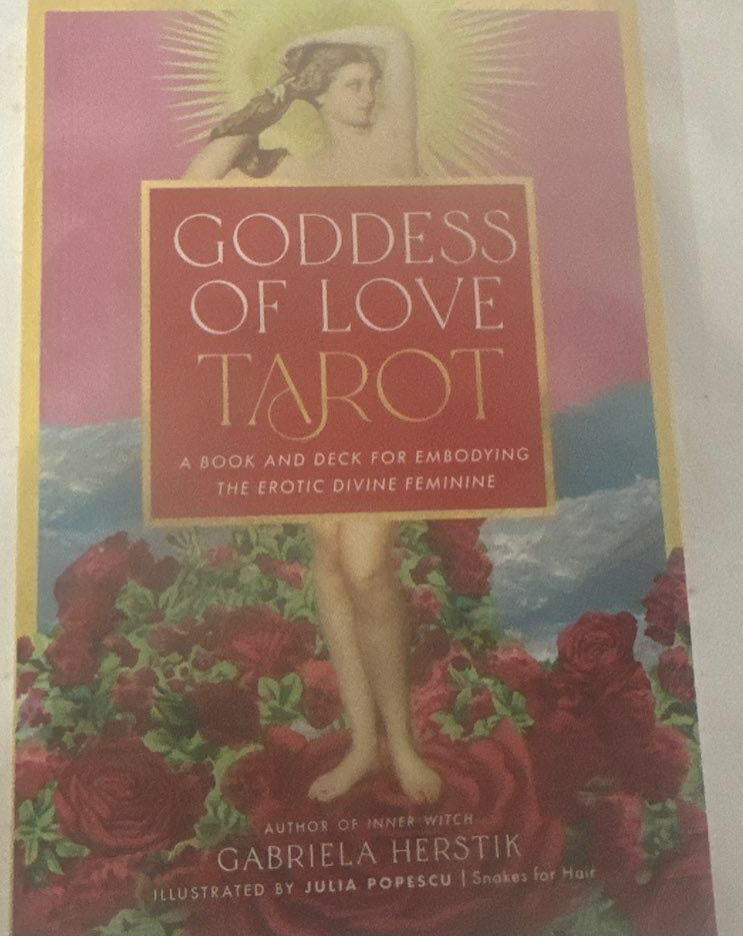 Goddess of Love Tarot Book and Deck Set by Gabriela Herstik