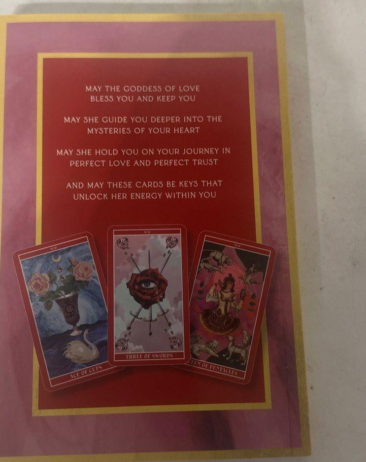 Goddess of Love Tarot Book and Deck Set by Gabriela Herstik