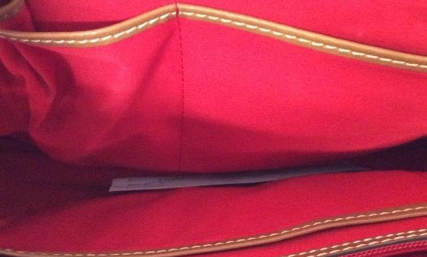 Dooney & Bourke Red Tartan Plaid Zip Zip Satchel