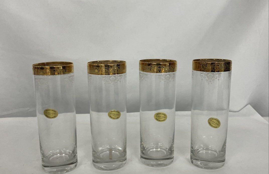 Cellini Crystalware Long Drink Glasses