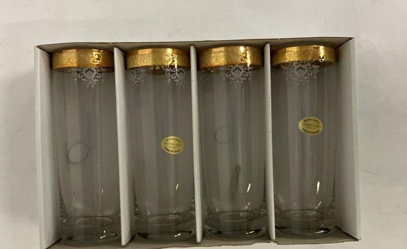 Cellini Crystalware Long Drink Glasses
