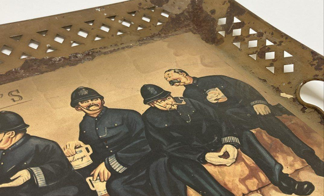 Carling Black Label Nine Pints of the Law Metal Serving Tray