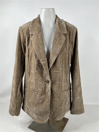 Liverpool Los Angeles Textured Blazer, Size: L (Women, ) [B6678]