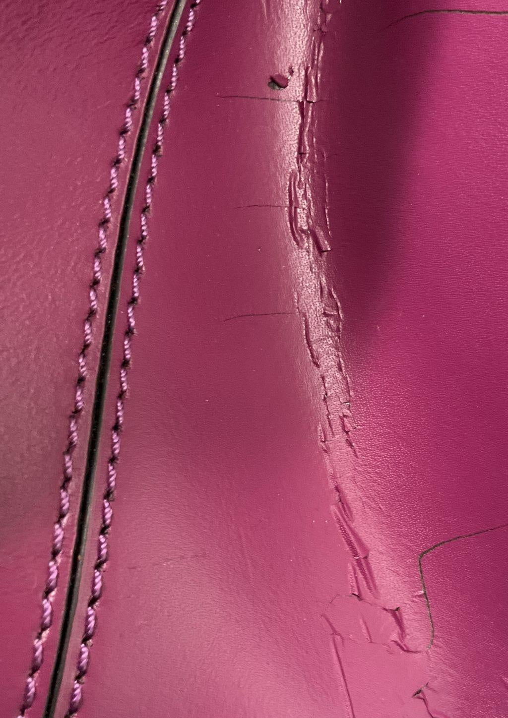 Kate Spade New York Magenta Leather Satchel