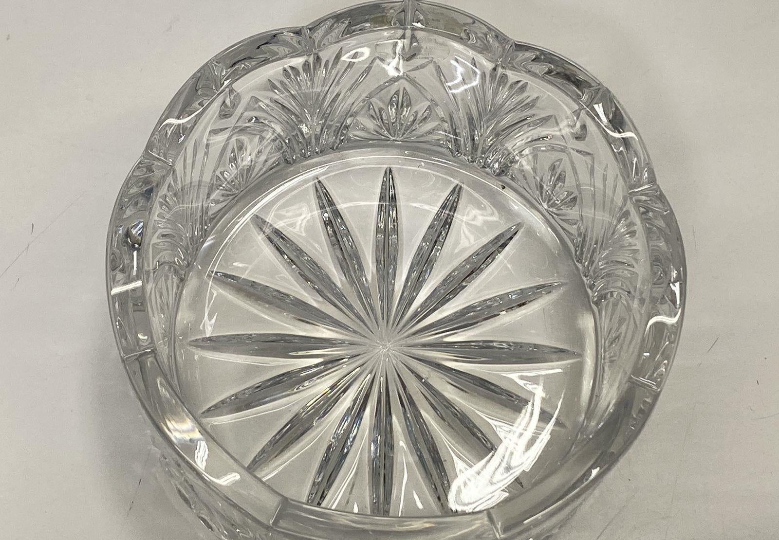 Royal Limited 24% Lead Crystal Wine Coaster and Stopper