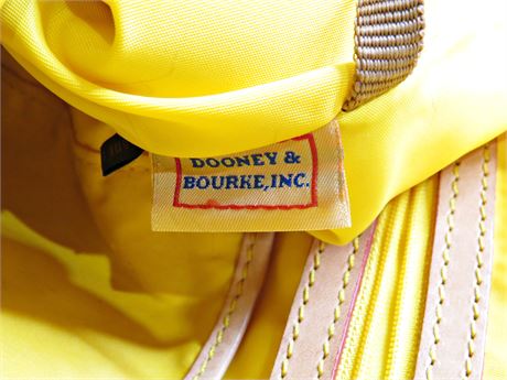 Dooney & Bourke Garden Rose Floral Satchel - 15" x 10" x 6" [B418]