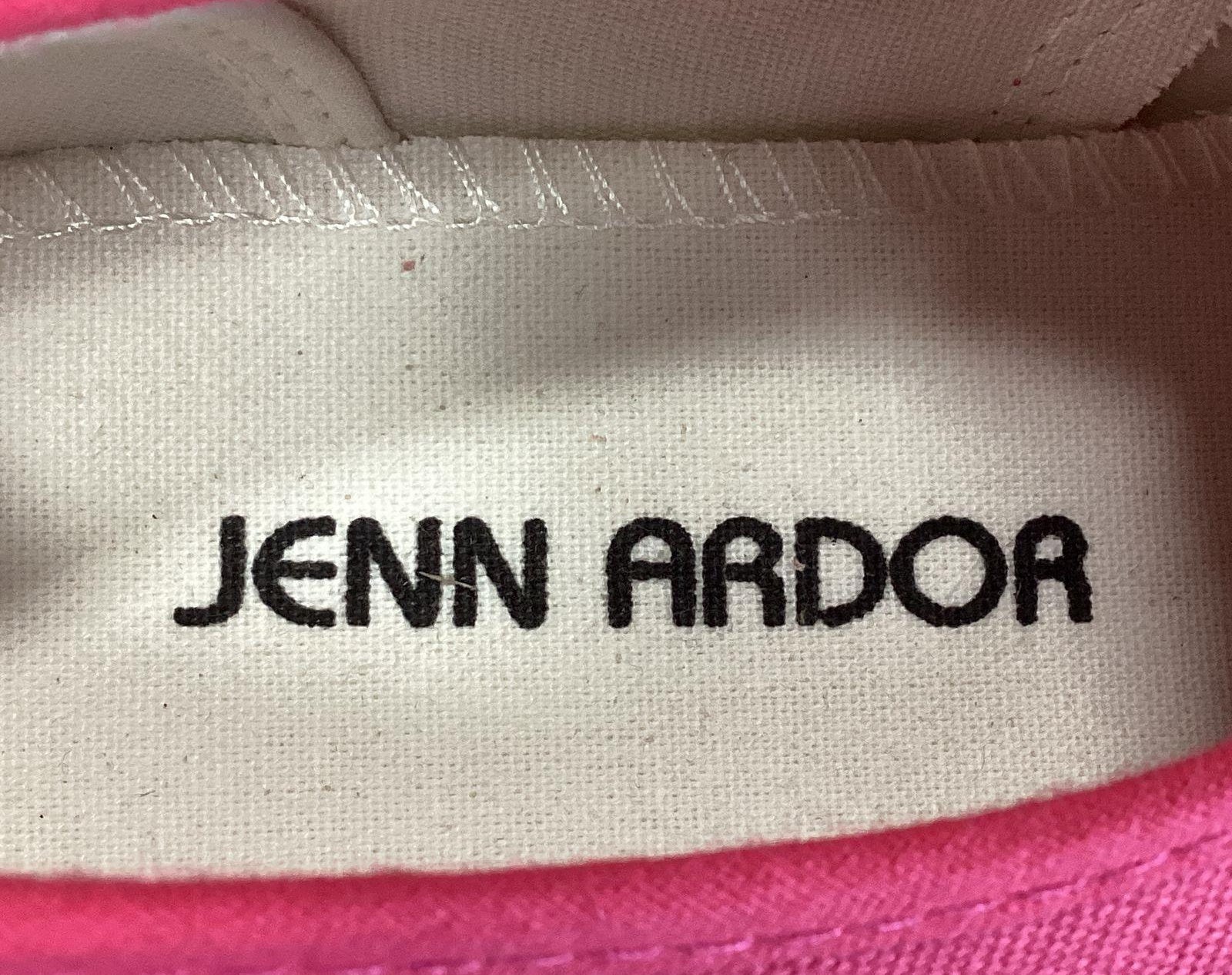 Jen Ardor Pink Canvas Low-Top Sneakers Women's Size 8