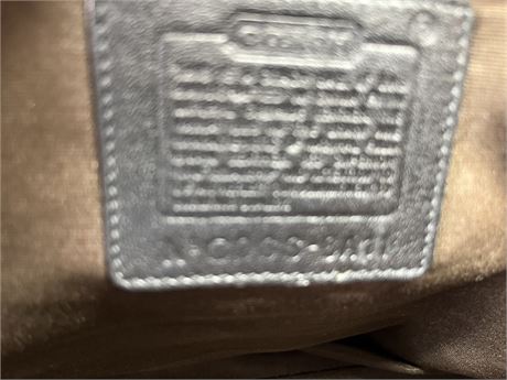 Coach Soho Brown Leather Buckle Flap Satchel (16"x9"x7") [443G]