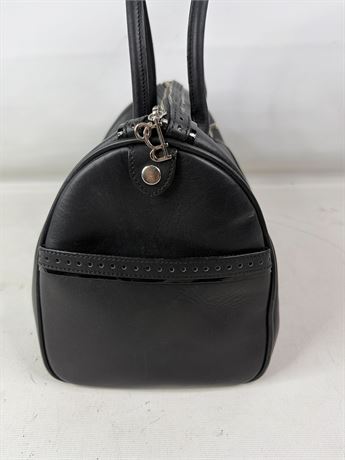 Bolzano Black Leather Handbag [C5315]