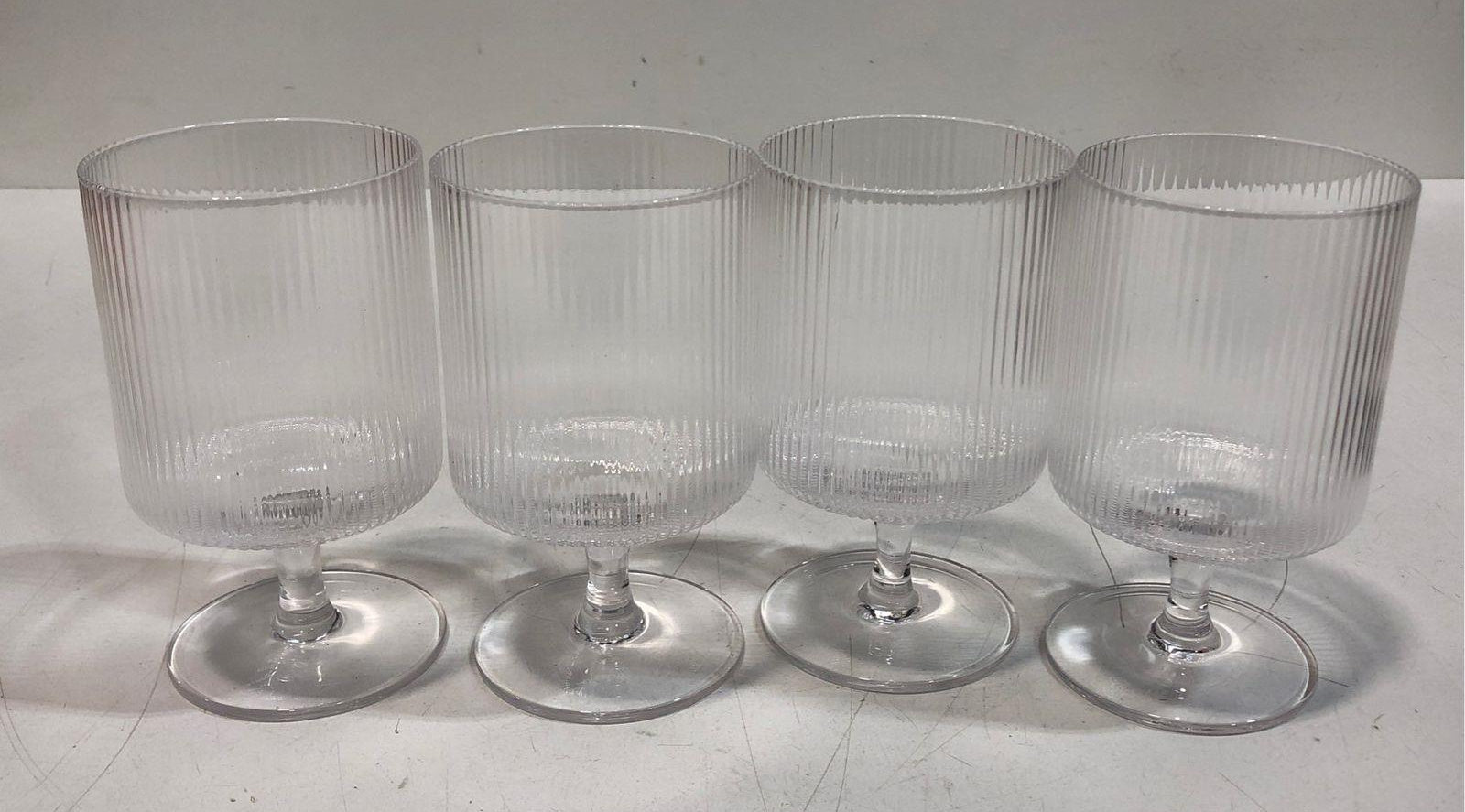 Glassique Cadeau Speakeasy Goblet Glasses Set of 4 in Box