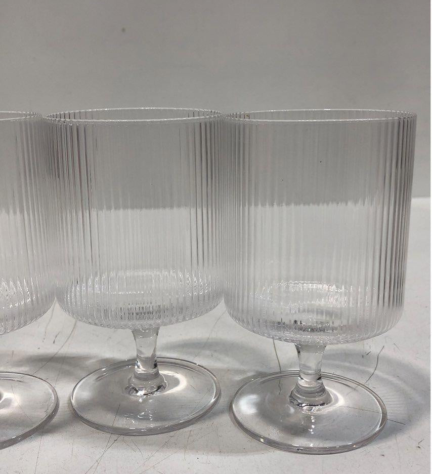 Glassique Cadeau Speakeasy Goblet Glasses Set of 4 in Box