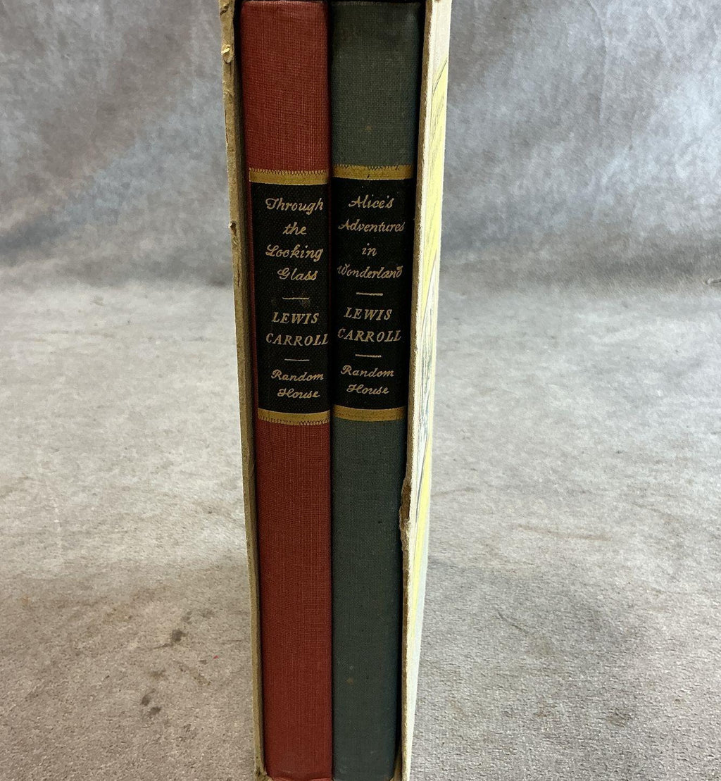 Alice's Adventures in Wonderland & Through the Looking-Glass 1946 Special Edition Two-Book Set with Slipcase
