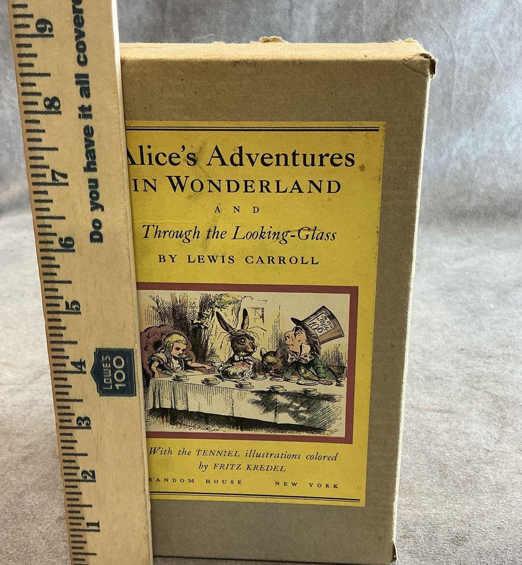 Alice's Adventures in Wonderland & Through the Looking-Glass 1946 Special Edition Two-Book Set with Slipcase