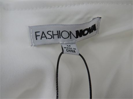 Fashion Nova Premier Gloved Maxi Dress Size M Women [B427]
