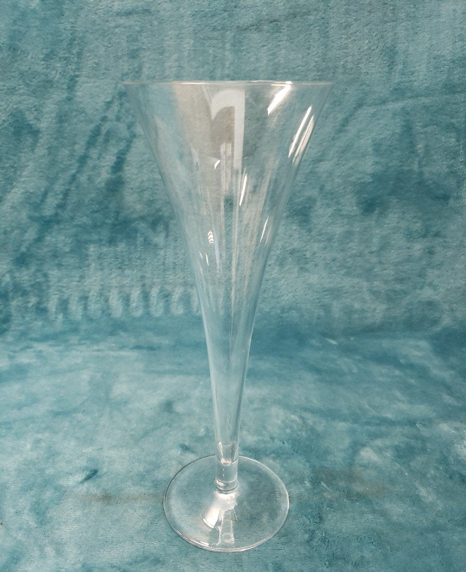 Tiffany & Co. Etched NHS Champagne Flutes, Set of 2