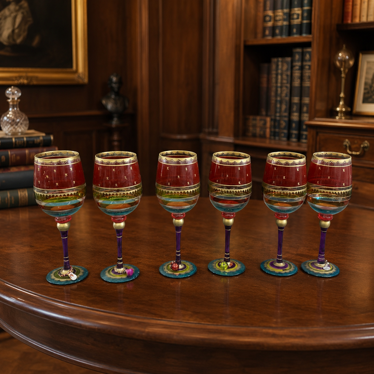 6 Pier One Glasses