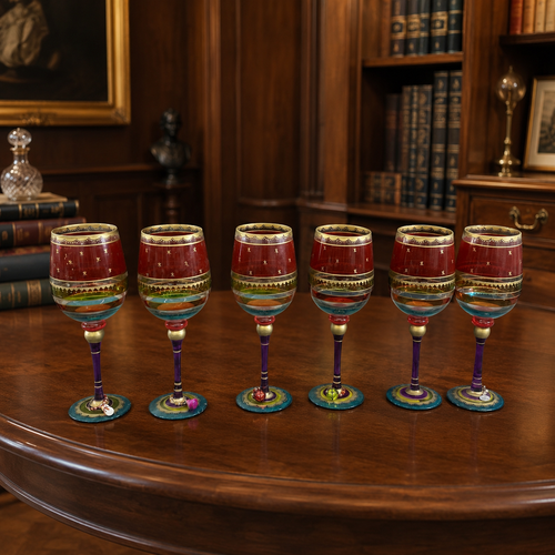 6 Pier One Glasses
