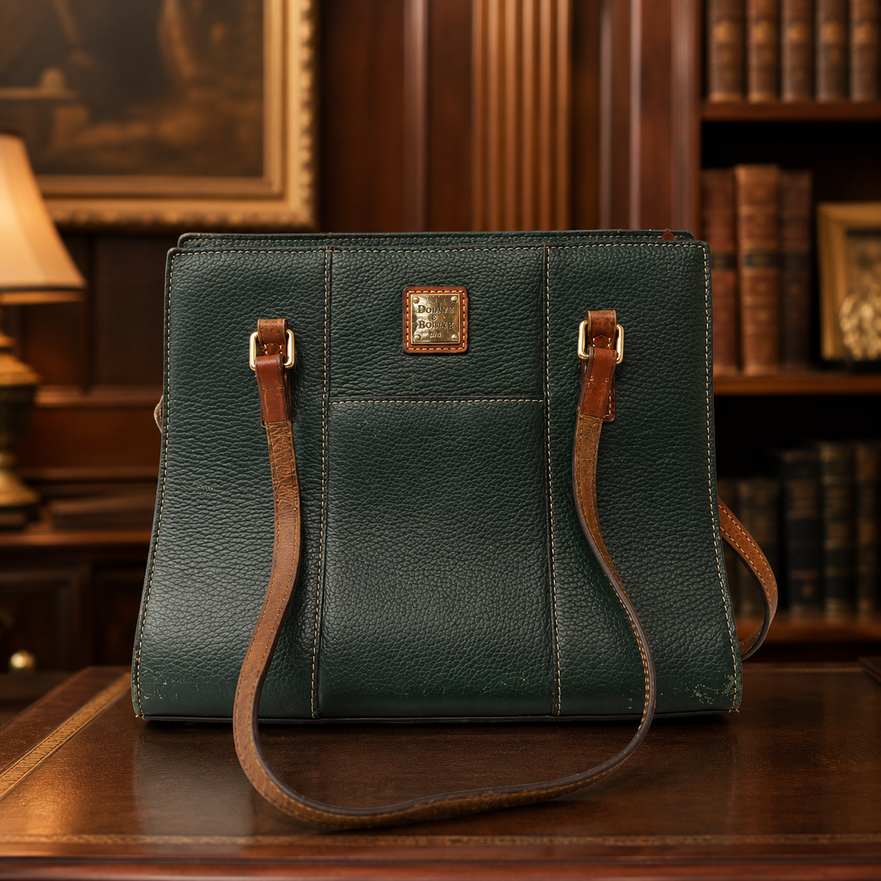 Dooney & Bourke Forest Green Hand-Bag