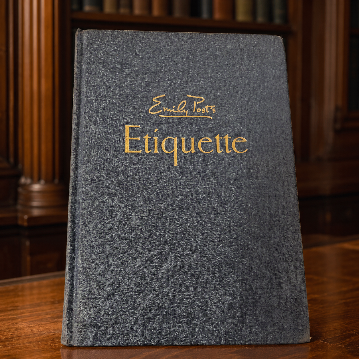 Emily Post's Etiquette Ninth Edition 1955 Hardcover Vintage Guide
