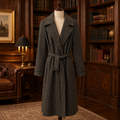BCBGMAXAZRIA Women's Multicolor Long Trench Coat Size M