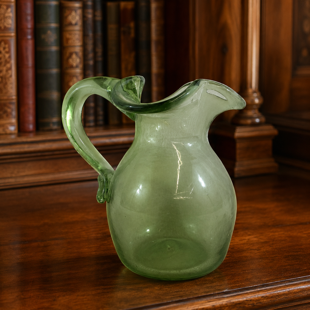 Vintage OR Retro Hand-Blown Creamer / Pitcher