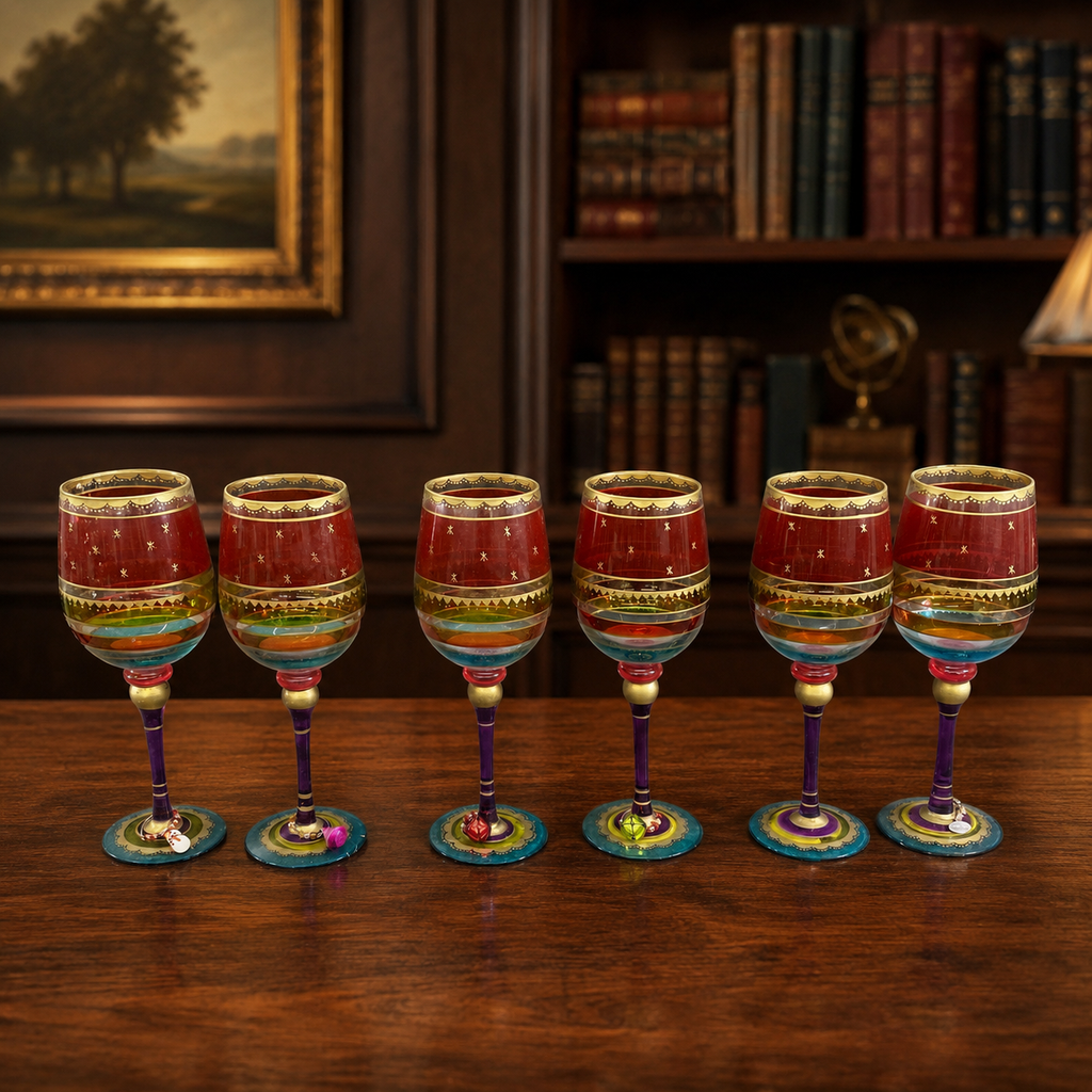 Pier 1 Drinking Glasses Set of 6