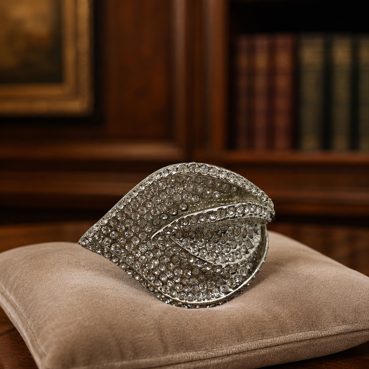 Joan Rivers Vintage Rhinestone Statement Ring