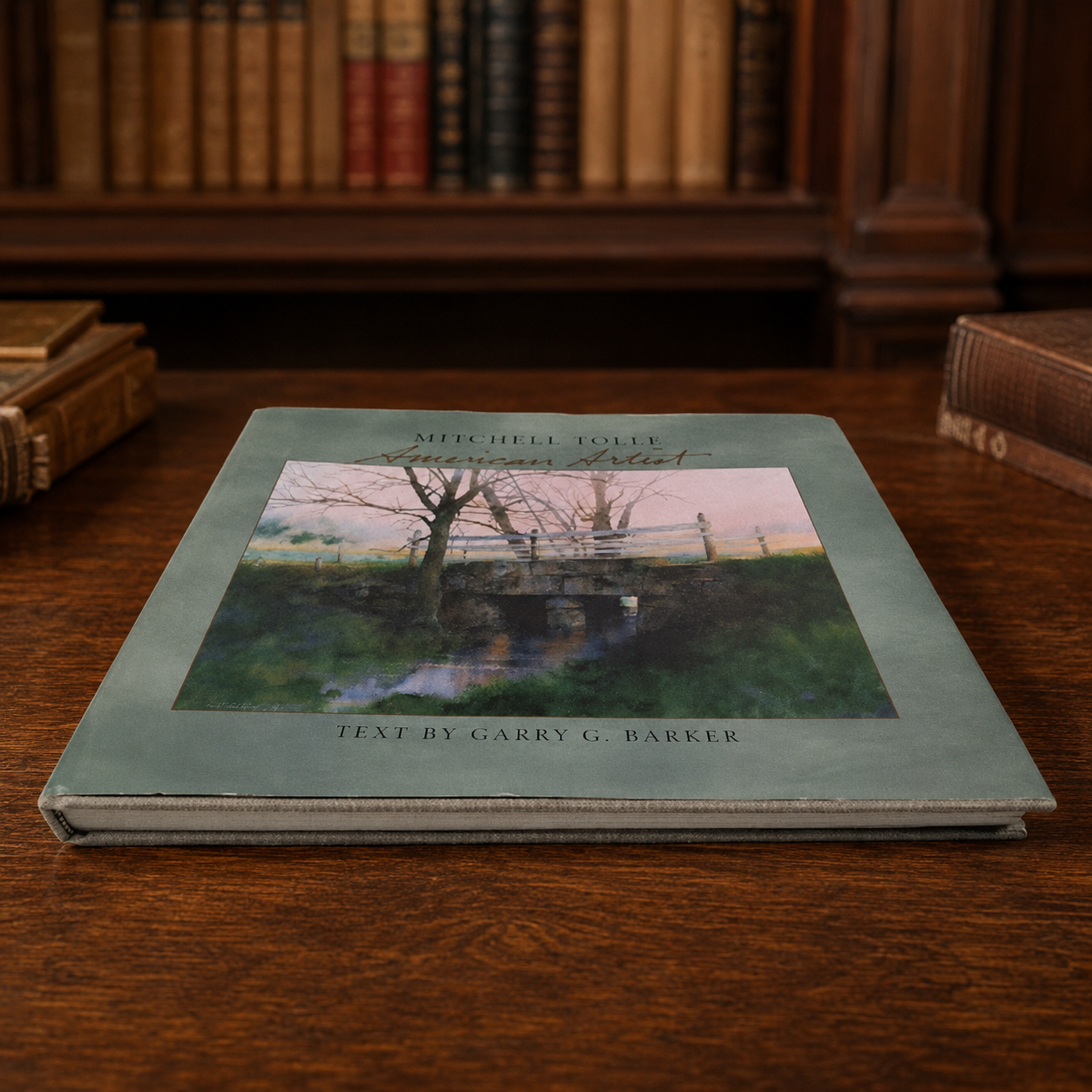 Mitchell Tolle American Artist Signed Edition Hardcover, Kentucky Folk Art Coffee Table Book
