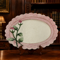 Omnibus by Fitz and Floyd Oval Ceramic Plate 1994