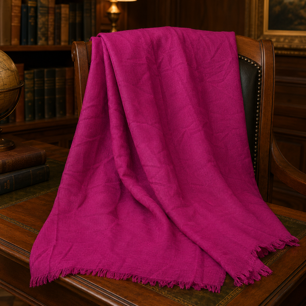 Talbots Fuchsia Scarf/Pashmina Wrap