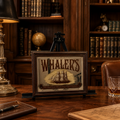 Rare Reserve Rum Whalers The Original Dark Rum From Hawaii Framed Art Print